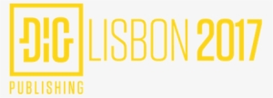 Dig Publish Lisbon 2017 Logo - Tan