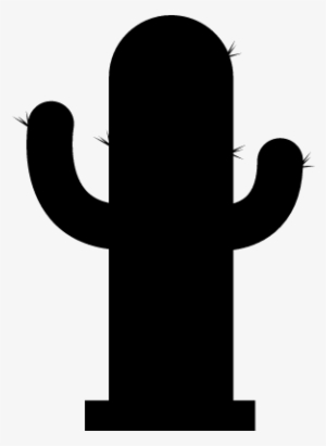 Cactus Silhouette Vector - Silhueta Cacto