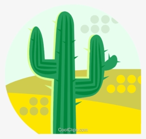 Cactus Growing In The Desert Royalty Free Vector Clip - Clipboard