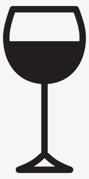 Wine Glass Icon Wall Sticker - Pictogramme Verre De Vin