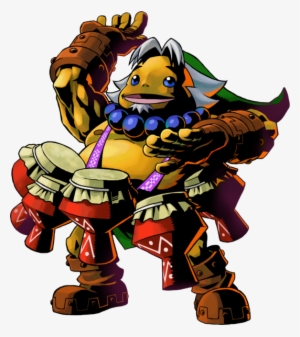 Link As A Goron - Legend Of Zelda Majora's Mask Goron Link