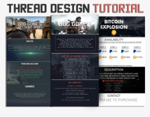 Learn To Make Threads Yourself [free Tutorial] - Flyer