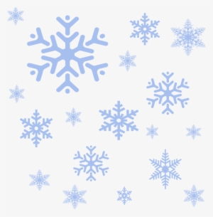 Blue Snowflake Png - Black And White Snowflake Clipart Png