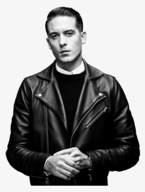 G Eazy Black Headshot Cropped - G Eazy These Things Happen Black Album Cover