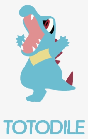 Totodile ] - Pokemon Chibi Totodile