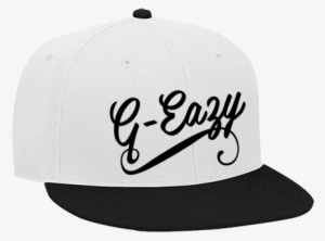 Snapback Flat Bill Hat - G Eazy