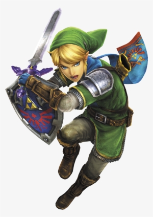 Hyrule Warriors Legends Link Master Sword & Hylian - Hyrule Warriors Link Render