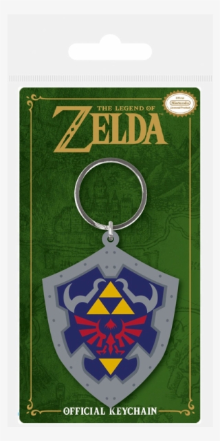 Legend Of Zelda Rubber Keychain Hylian Shield 6 Cm
