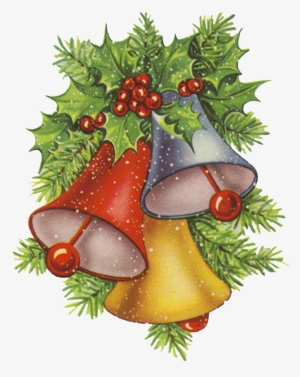 Holly Bells Png - Christmas Bells Clip Art