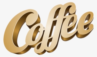 0, - Coffee Text Png