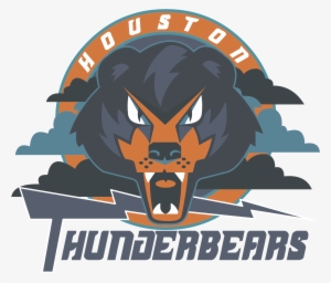Thunderbears Logo Png Transparent - Houston Thunderbears | T-shirt