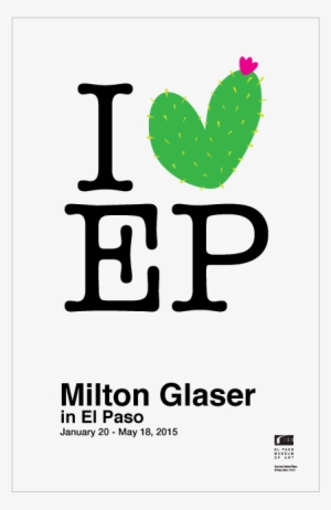 Fictional Milton Glaser Exhibition At The El Paso Museum - Love Philly Beach Towel