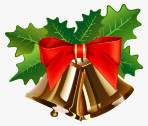 Christmas Golden Bells Png Clip Art Image - Png Bells Hanging Christmas