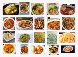 Example Images From Our Dataset - Chinese Foods With Names