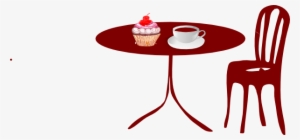 Coffee Clipart Bistro - Animated Tables And Chairs