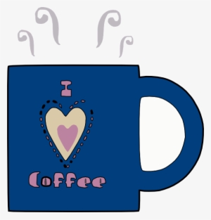 I Love Hot Coffee Clipart Png For Web