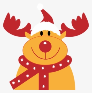 I - Christmas Reindeer Santa Hat Cool Holiday Fun Tote