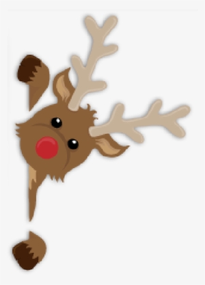 Cute Rudolph The Red Nosed Reindeer - Christmas Rudolph Png