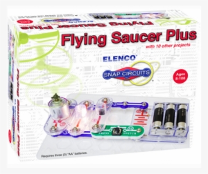 Snap Circuits Flying Saucer Plus - Elenco Electronics Flying Saucer Plus Mini Kit