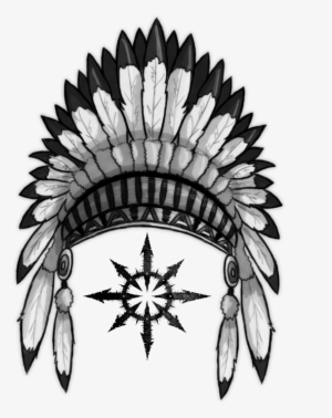 Feather Clipart Indian Headband - Native American Headdress Png