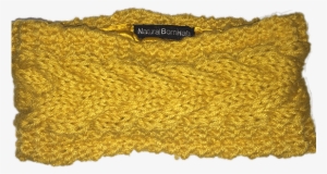 Mustard Headband - Knitting