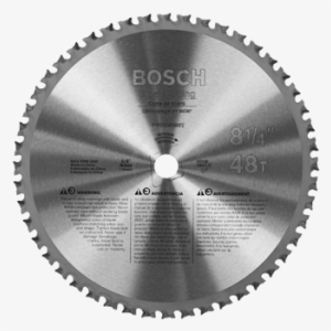Bosch Circular Saw Blade Circular Saw Blade Png - Bosch - 8-1/4 In. 40 Tooth Ferrous Metal Cutting Circular