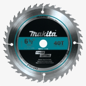 T-01410 - Makita 6-1/2" X 40 Th Carbide Saw Blade