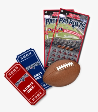 Sample Patriots Scratch Tickets - New York Giants