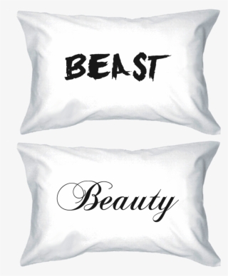 His And Hers Pillowcases- Beauty And The Beast Pillow