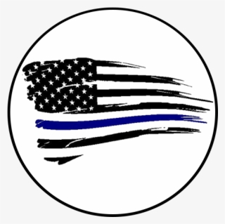Policeamericanflag4 - American Flag Background