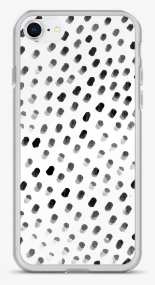 Dots On White Iphone Case - A Fish Named Fred