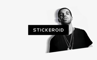 Drake - Drake Chains Awesome Bw Portrait Handsome Rap Singer