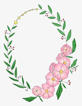 Wreath Corolla Flowers - Mahkota Bunga Png