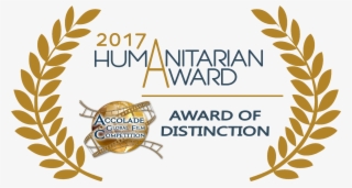 2017 Accolade Humanitarian Distinction Color - Award Of Merit Accolade Global Film Competition