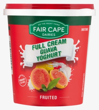 Full Cream Fruited Guava 1kg - Fair Cape Dairies