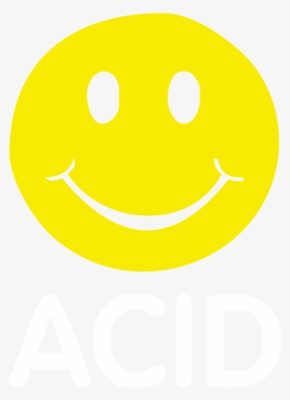 90s Rave Smiley Face Png Vector Transparent Library - Acid House Smile Face