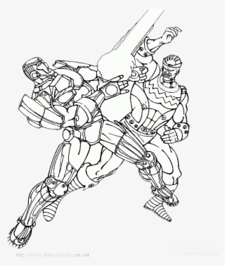 Image Royalty Free Library Battle Drawing - Iron Man In A Battle Drawing