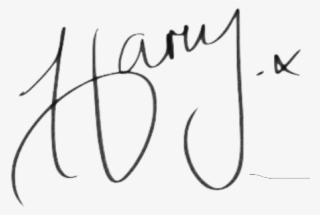 Harrystyles Art Onedirection Tumblr Png Pngtumblrfreeto - Harry Styles Handwriting Transparents