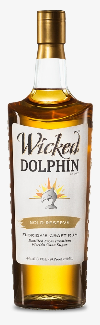 Gold - Wicked Dolphin Mango Rum