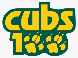 Cubs100 Logo-green Cymk Yellowcedit - 100 Years Of Cub Scouts