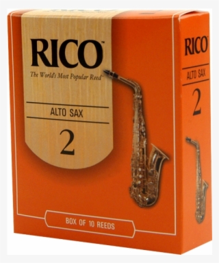 Rico 10 Pack Alto Saxophone Reeds - Clarinet Reeds