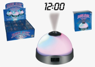 3 Changing Colour Alarm Clock - Digital Time Projector