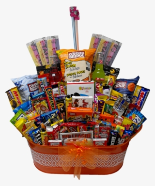 Ultimate Candy Basket - Candy Gift Basket Png