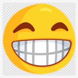 Smiley Emoji With Teeth Clipart Emoticon Emoji Facebook - Messenger Emoji Png