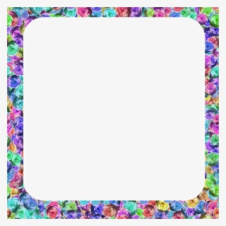 Flowers Borders Png 20, Buy Clip Art - Borders And Frames