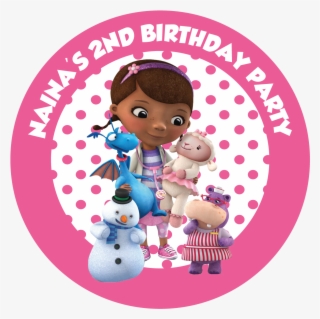Doc Mcstuffins Party Box Stickers - Doc Mcstuffins Birthday Invitation Templates