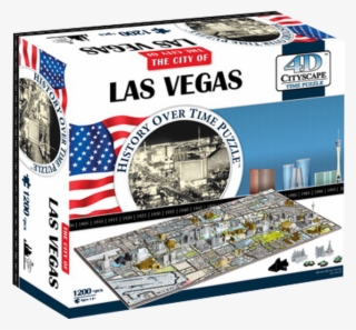 4d City Scape Time Puzzle - 4d Cityscape Las Vegas Puzzle