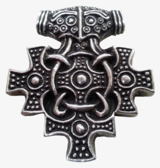 Irish Archaeology On Twitter - Viking York Hiddensee Style Hammer Pendant Pewter Necklace