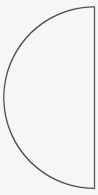 Half Circle Pattern - Semi Circle Shape