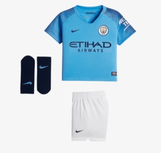 Nike Manchester City Home Infant Kit 2018/2019 - Manchester City Ucl Home Vapor Match Shirt 2016-17